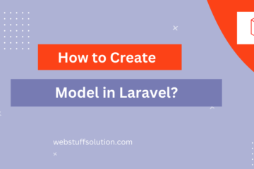 how to create model in laravel