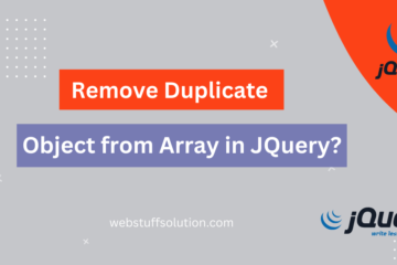 remove duplicate object from array