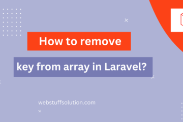 How to remove key from array in Laravel?