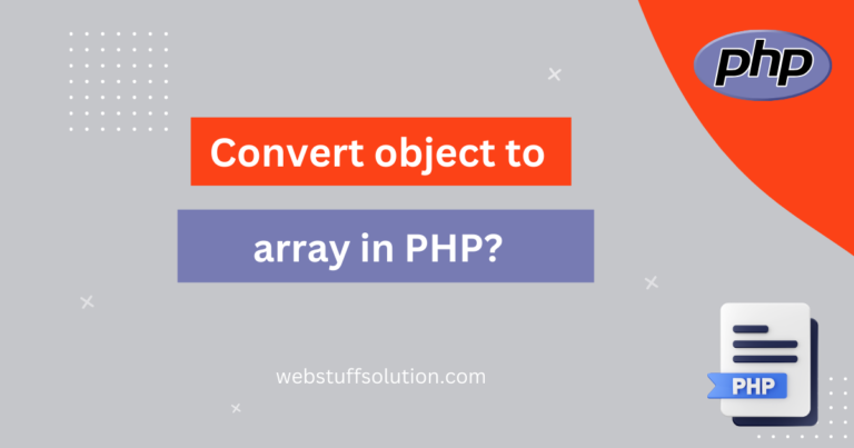 Convert object to array in PHP?