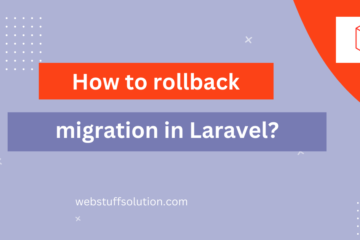 rollback migration in laravel