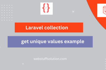 laravel collection get unique values