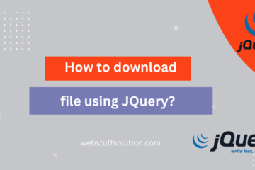 download file using jquery