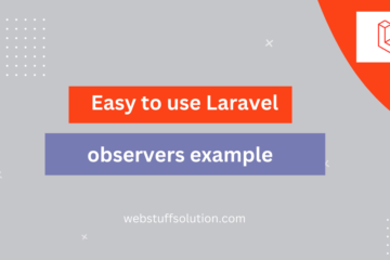 laravel model observers