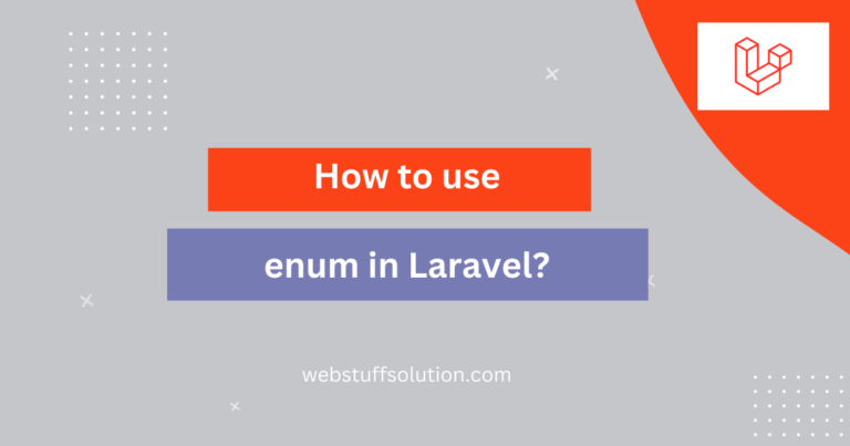 enum in laravel