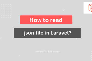 read json file in laravel