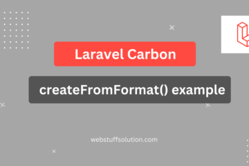 laravel Carbon createFromFormat