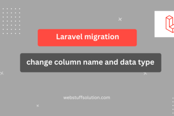 laravel migration change column name