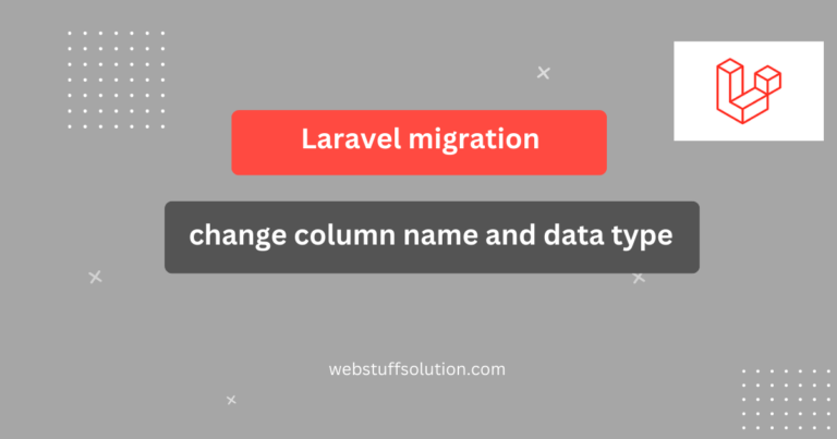 laravel migration change column name