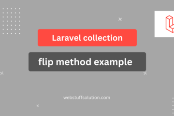 laravel collection flip