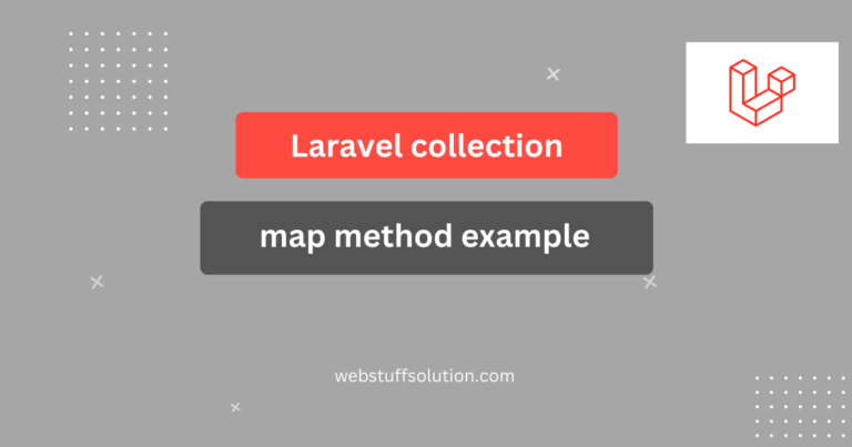 laravel collection map